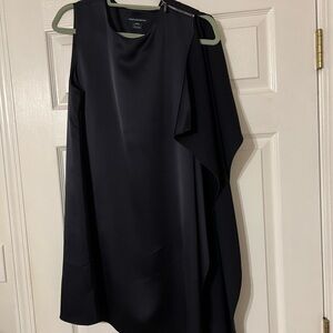 Navy Sleeveless Dress
